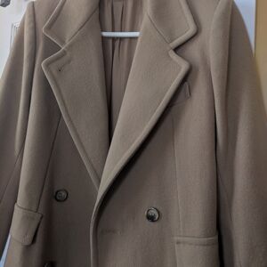 Tan Pea Coat